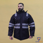 کاپشن گرم زمستانی شبرنگ دار